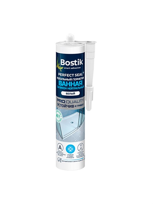 Bostik Perfect Seal Нейтральный / Бостик Перфект Сил Нейтральный Герметик силиконовый для ванной. BOK638639Р