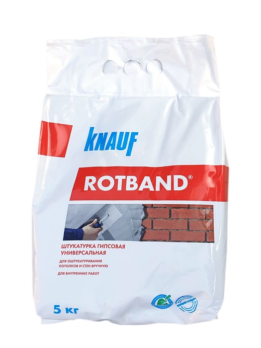 Knauf Rotband / Кнауф Ротбанд Штукатурка для внутренних работ универсальная гипсовая 581049 - фото 7822