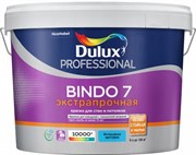 Краска для стен и потолков Dulux Bindo 7 Professional (Дюлакс Профешнл Биндо 7) латексная экстрапрочная матовая