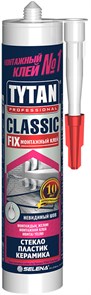 TYTAN PROFESSIONAL CLASSIC FIX  клей монтажный каучуковый, картридж, прозрачный 1778