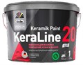 Dufa Premium KeraLine Keramik Paint 20 / Дюфа Премиум Кералайн Керамик Пейнт 20 Краска для влажных помещений полуматовая МП00-006524