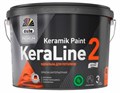 Dufa Premium KeraLine Keramik Paint 2 / Дюфа Премиум Кералайн Керамик Пейнт 2 Краска для потолков глубокоматовая МП00-006511 - фото 6091