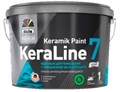 Dufa Premium KeraLine Keramik Paint 7 / Дюфа Премиум Кералайн Керамик Пейнт 7 Краска для стен и потолков моющаяся матовая МП00-006518